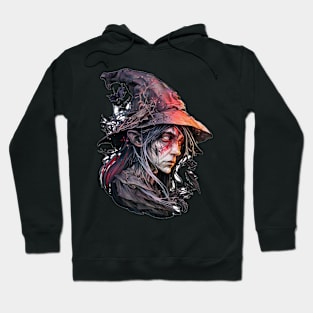 The Witch of Black Leaves Hoodie